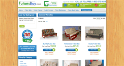 Desktop Screenshot of futonsbuy.com